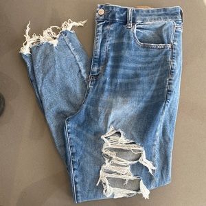 AE Curvy Super Hi Rise Jegging Size 14 SHORT